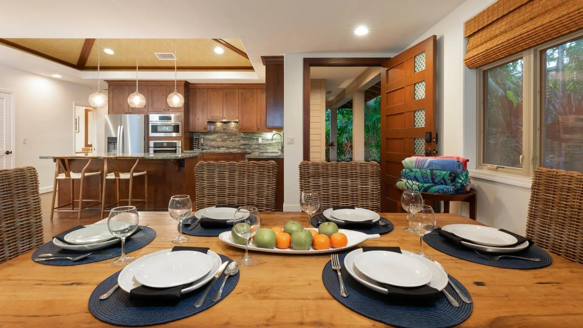 Дом отдыха Tropical Breezes Stunning Views From Kamilo 3Br Home Walk To Beach Ваиколоа-Виллидж США